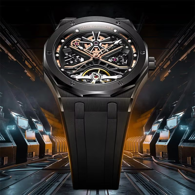 Sport Loop Strap - Mark Fairwhal Fashion Tourbillon Zegarek męski