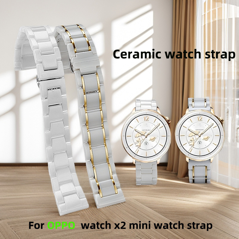 Smartwatch X2 - 18MM modny damski zegarek ceramiczny do