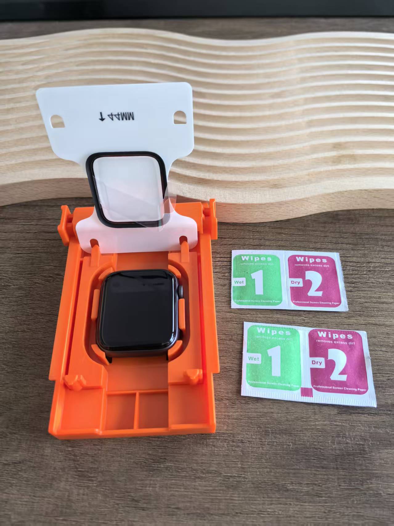 Watch Case Bumper - Zestaw do łatwego montażu folii ochronnej