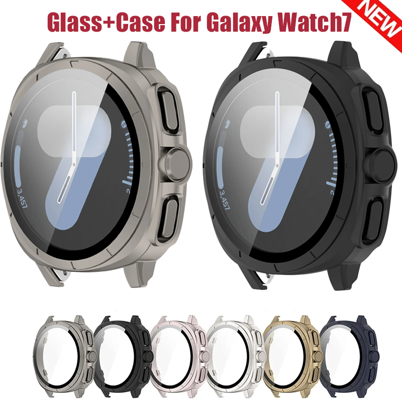 Samsung Smartwatch Accessories - Szkło+Etui do Samsung Galaxy Watch 7