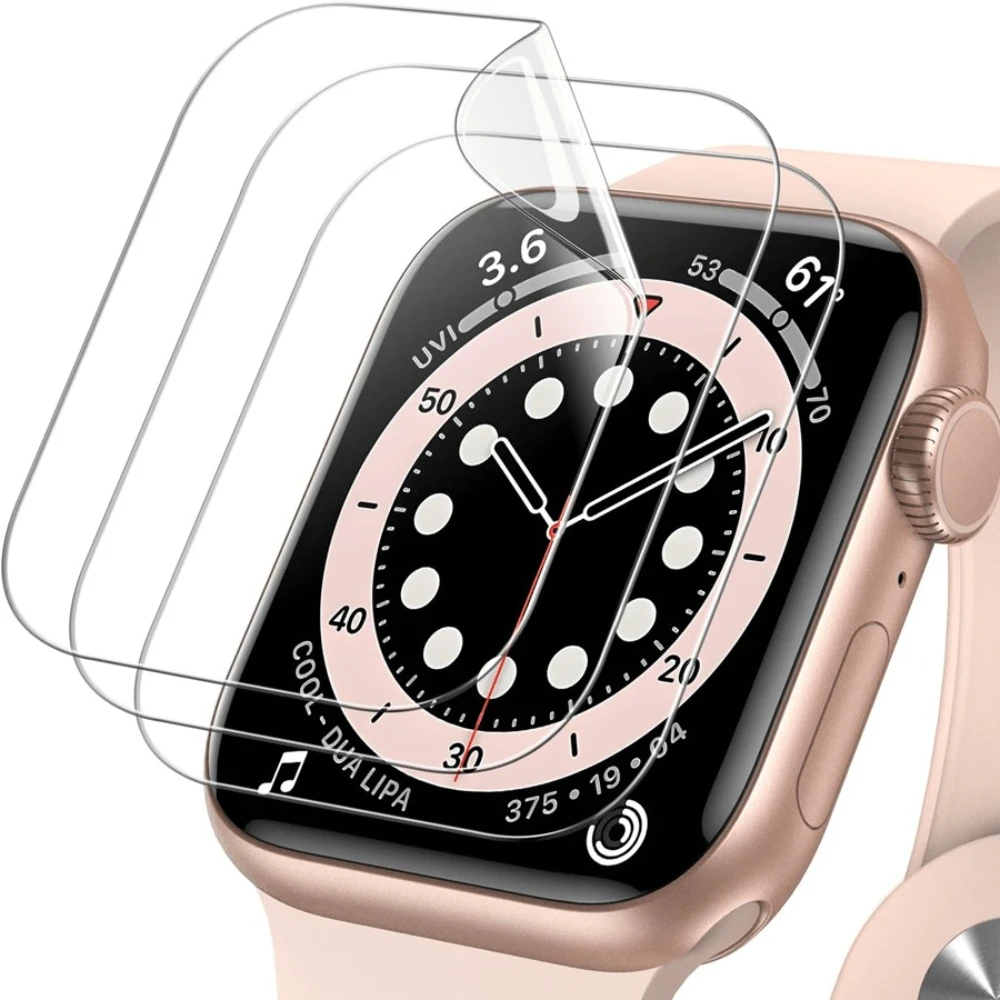 Watch Case Bumper - 3 szt. Folia hydrożelowa do Apple