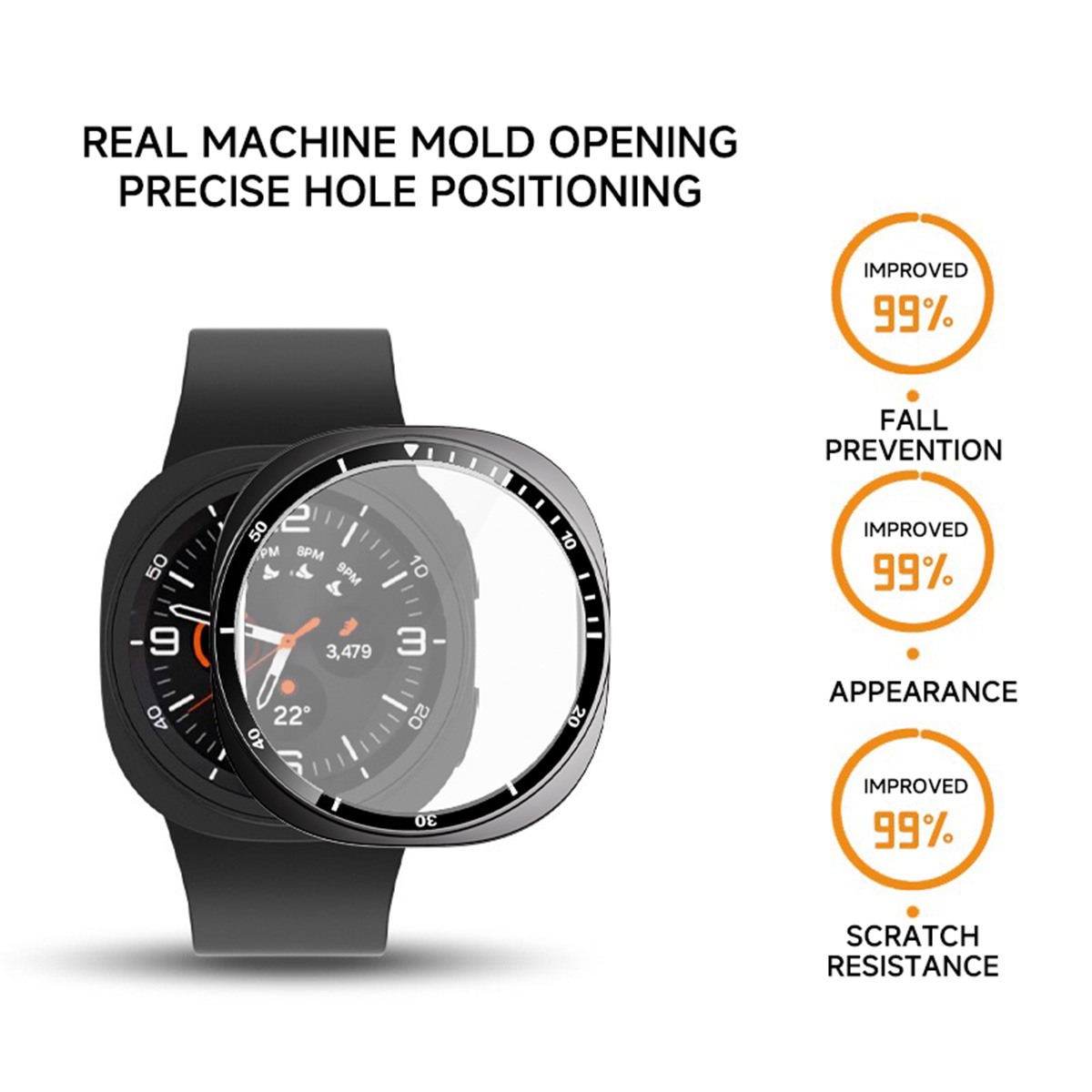 Szkło hartowane + obudowa PC d – Samsung Smartwatch Accessories recenzja i cena
