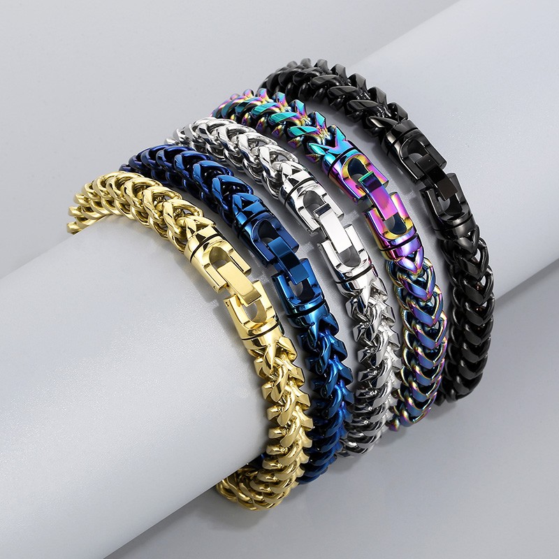 Tęczowa bransoletka 10mm Hip H – Ceramic Link Bracelet recenzja i cena