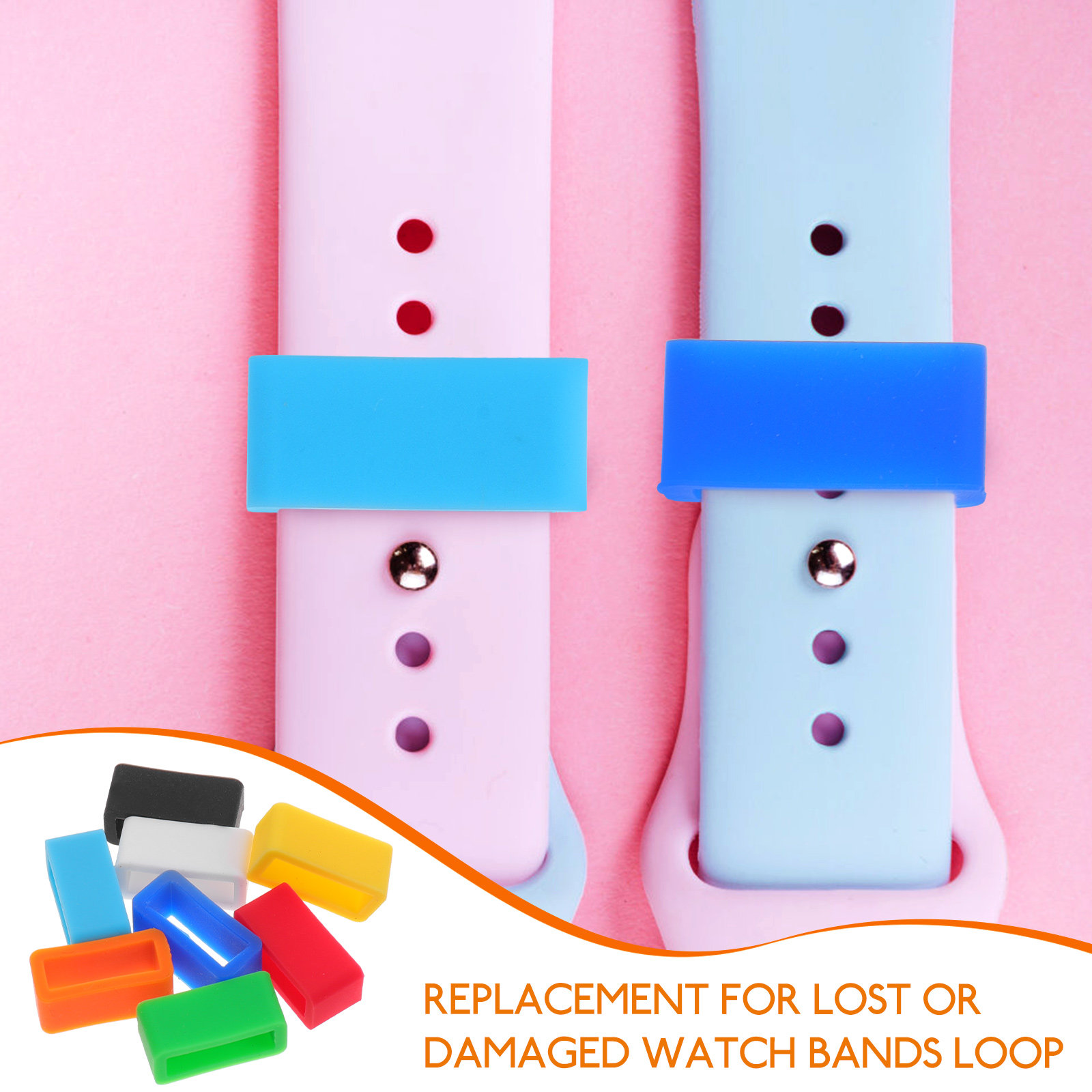 8 sztuk profesjonalnych pierśc – Silicone Band Replacement recenzja i cena