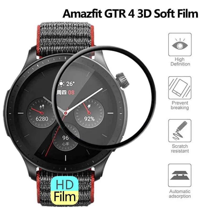 Dla Amazfit GTR 4 osłona ekran – Watch Face Protector recenzja i cena