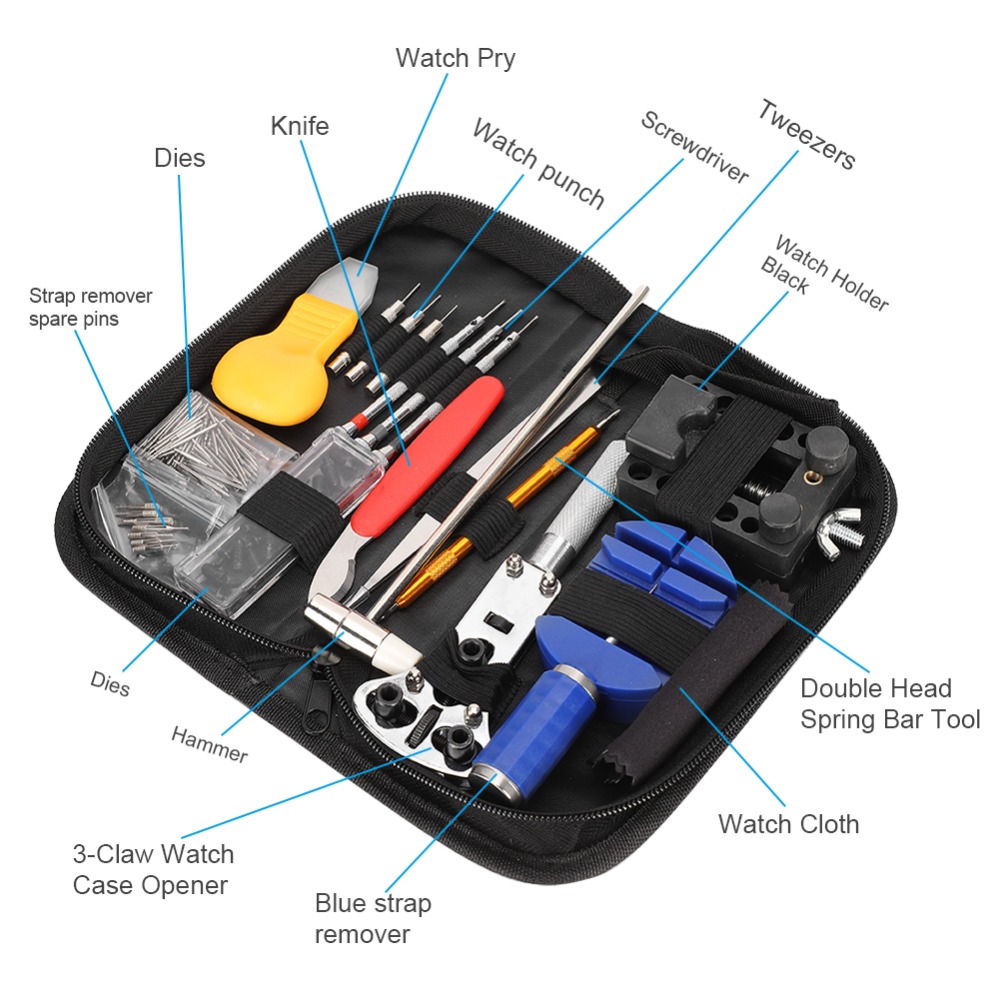 147-częściowy zestaw do napraw – Tool Kit Strap Change recenzja i cena